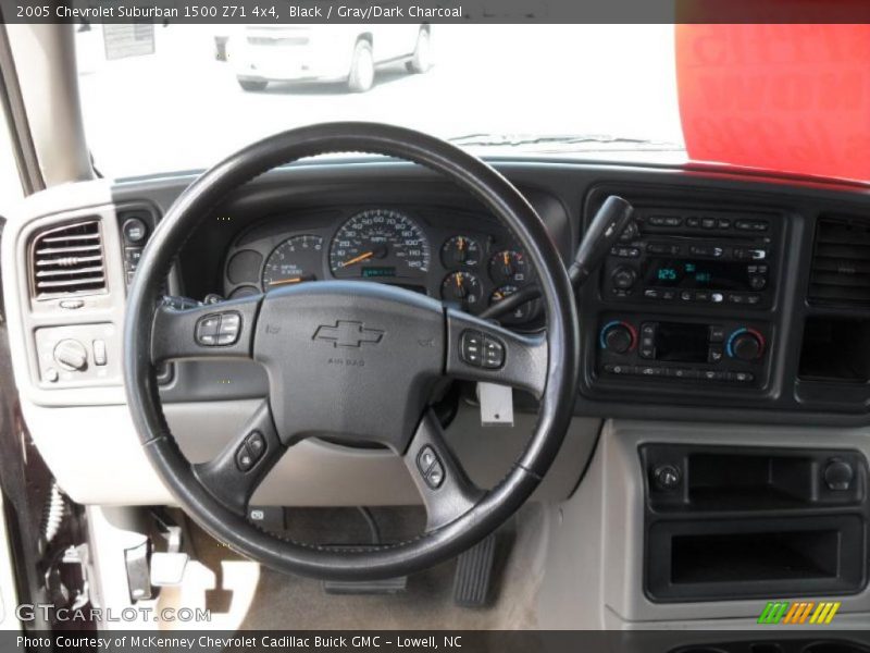 Black / Gray/Dark Charcoal 2005 Chevrolet Suburban 1500 Z71 4x4