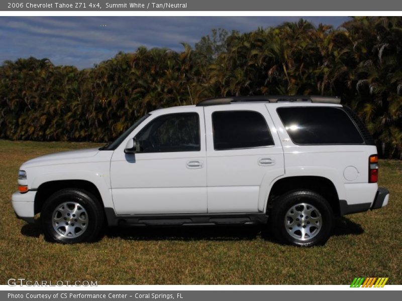 Summit White / Tan/Neutral 2006 Chevrolet Tahoe Z71 4x4