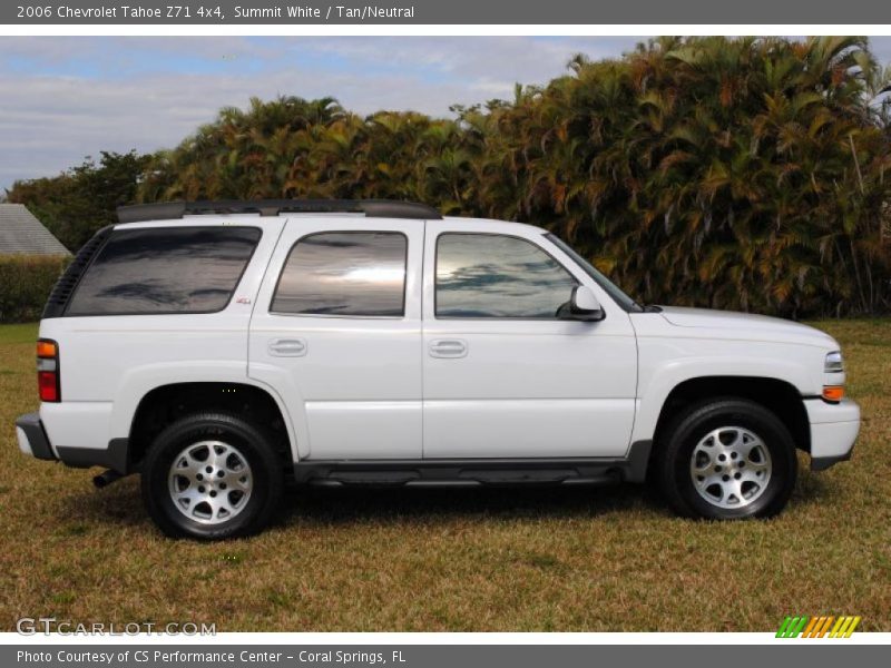Summit White / Tan/Neutral 2006 Chevrolet Tahoe Z71 4x4