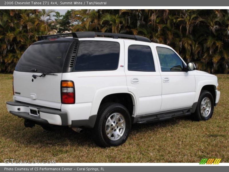 Summit White / Tan/Neutral 2006 Chevrolet Tahoe Z71 4x4