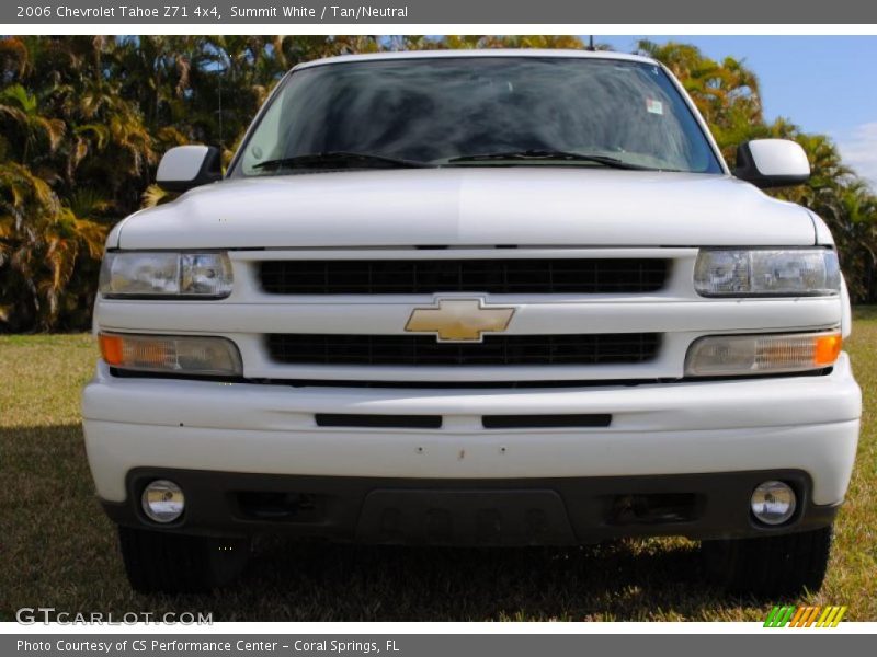 Summit White / Tan/Neutral 2006 Chevrolet Tahoe Z71 4x4