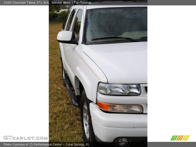 Summit White / Tan/Neutral 2006 Chevrolet Tahoe Z71 4x4