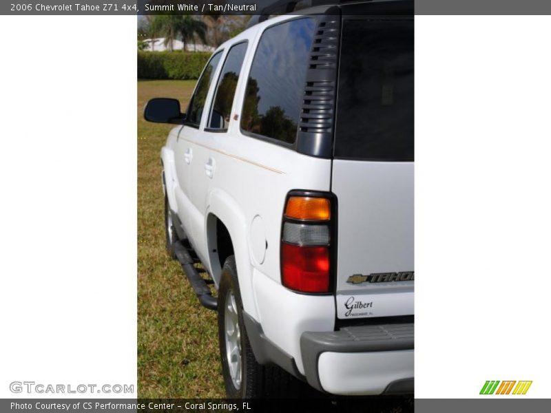 Summit White / Tan/Neutral 2006 Chevrolet Tahoe Z71 4x4