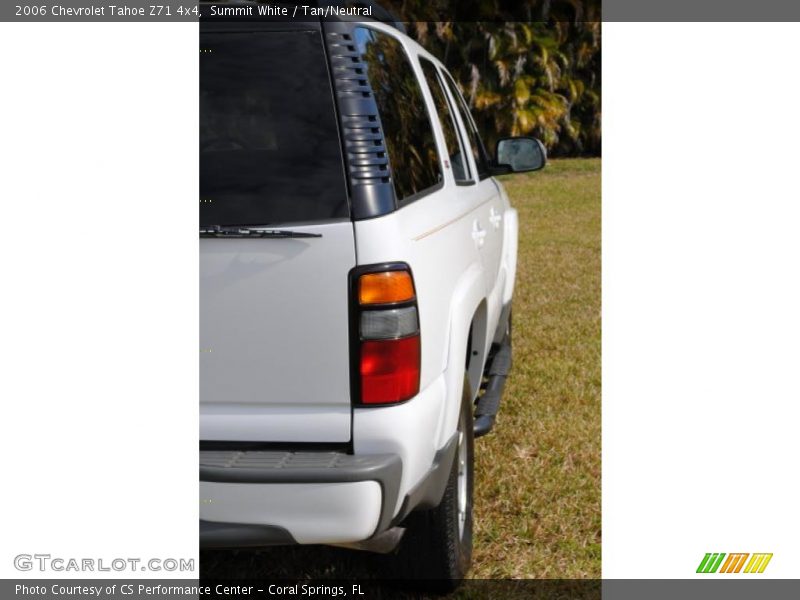 Summit White / Tan/Neutral 2006 Chevrolet Tahoe Z71 4x4