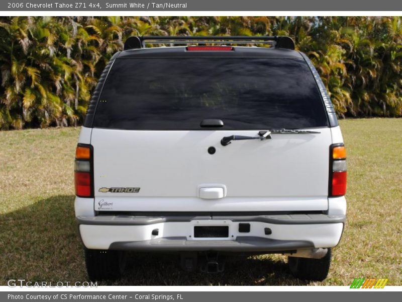 Summit White / Tan/Neutral 2006 Chevrolet Tahoe Z71 4x4