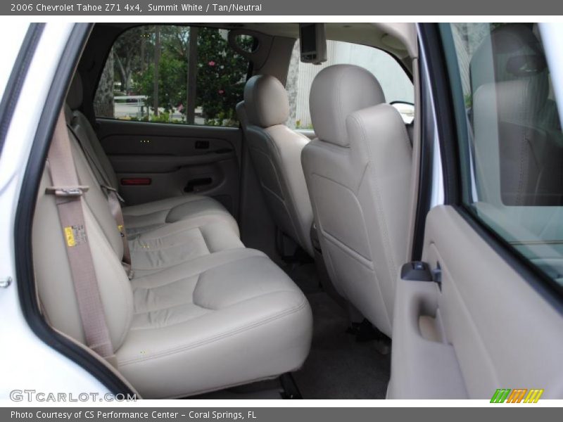 Summit White / Tan/Neutral 2006 Chevrolet Tahoe Z71 4x4