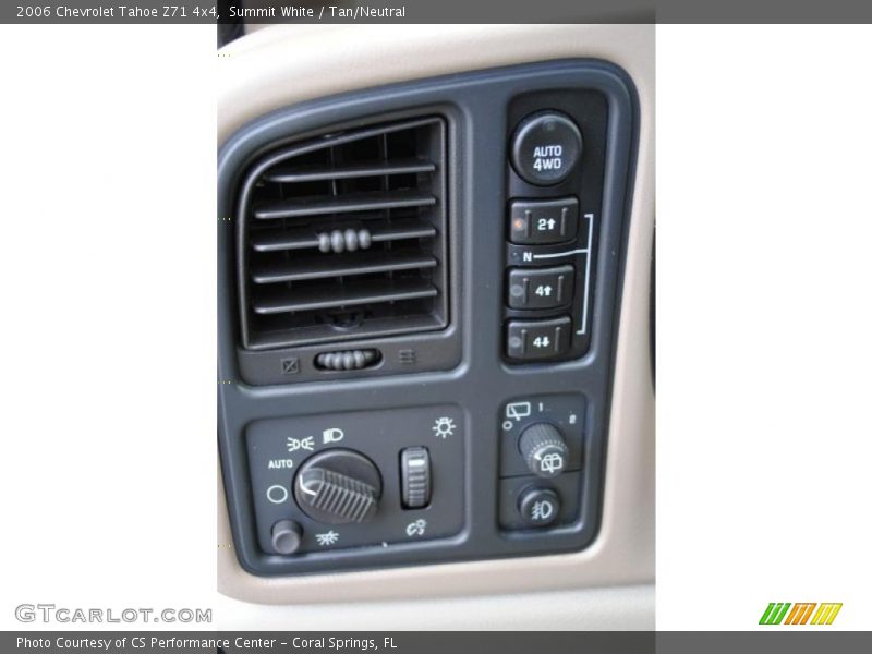 Summit White / Tan/Neutral 2006 Chevrolet Tahoe Z71 4x4