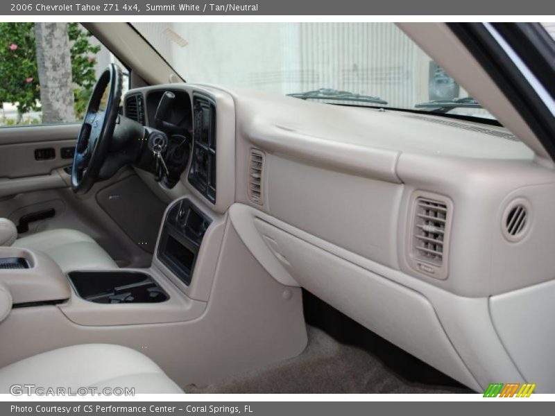 Summit White / Tan/Neutral 2006 Chevrolet Tahoe Z71 4x4