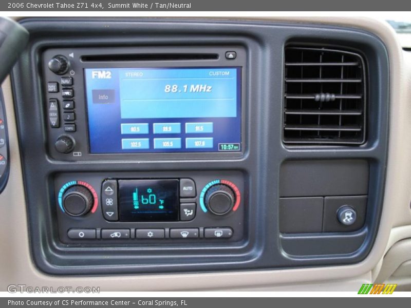 Summit White / Tan/Neutral 2006 Chevrolet Tahoe Z71 4x4