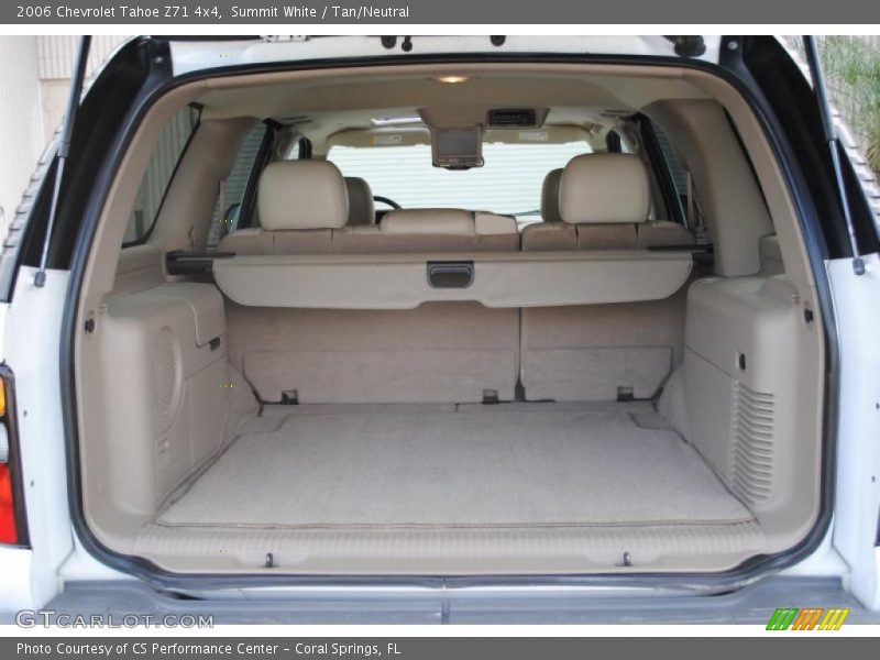 Summit White / Tan/Neutral 2006 Chevrolet Tahoe Z71 4x4