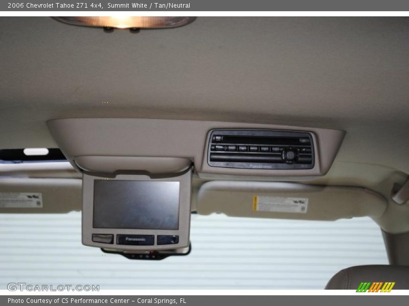 Summit White / Tan/Neutral 2006 Chevrolet Tahoe Z71 4x4