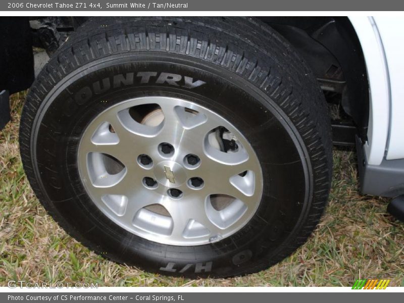 Summit White / Tan/Neutral 2006 Chevrolet Tahoe Z71 4x4