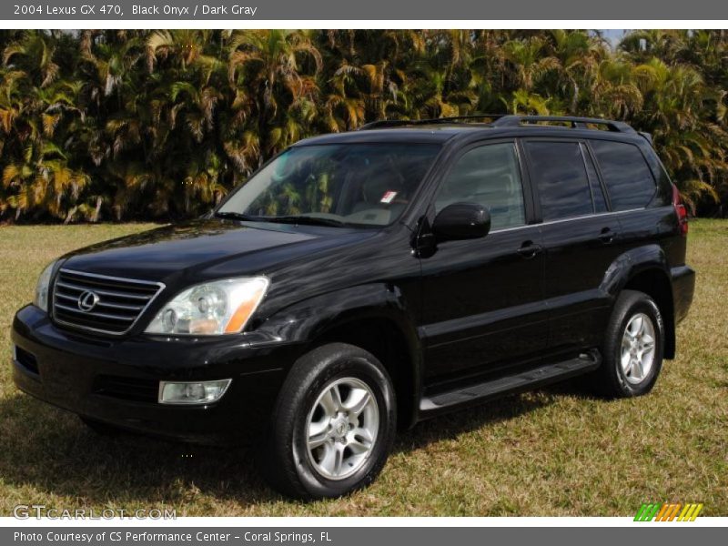 Black Onyx / Dark Gray 2004 Lexus GX 470