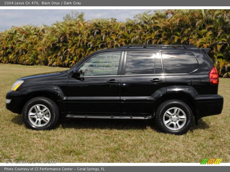 Black Onyx / Dark Gray 2004 Lexus GX 470