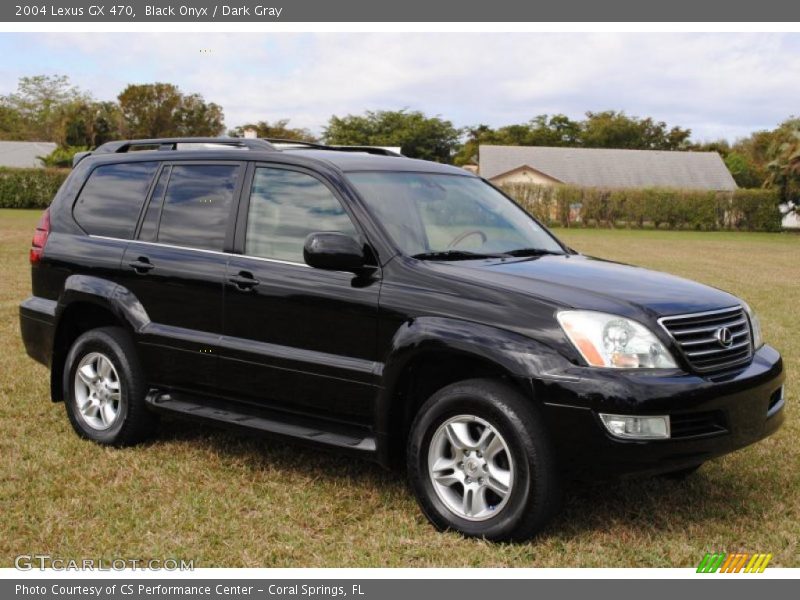 Black Onyx / Dark Gray 2004 Lexus GX 470