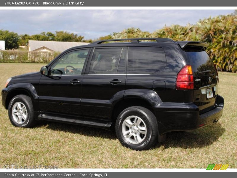 Black Onyx / Dark Gray 2004 Lexus GX 470
