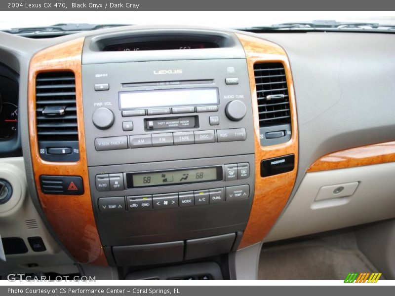 Black Onyx / Dark Gray 2004 Lexus GX 470