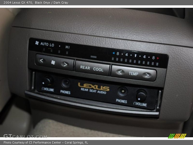 Black Onyx / Dark Gray 2004 Lexus GX 470