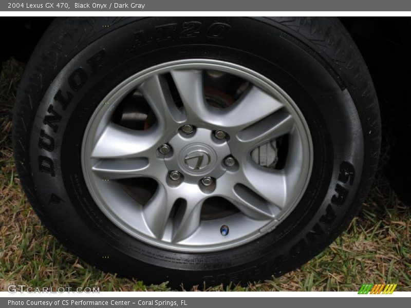 Black Onyx / Dark Gray 2004 Lexus GX 470