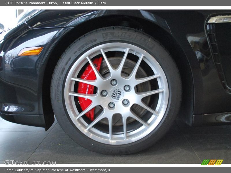 Basalt Black Metallic / Black 2010 Porsche Panamera Turbo