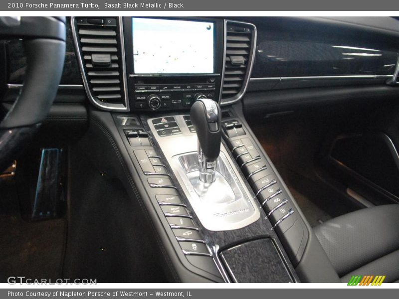 Basalt Black Metallic / Black 2010 Porsche Panamera Turbo