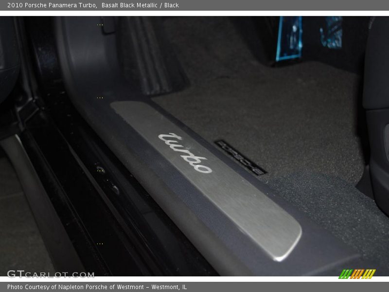 Basalt Black Metallic / Black 2010 Porsche Panamera Turbo