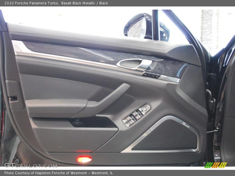 Basalt Black Metallic / Black 2010 Porsche Panamera Turbo
