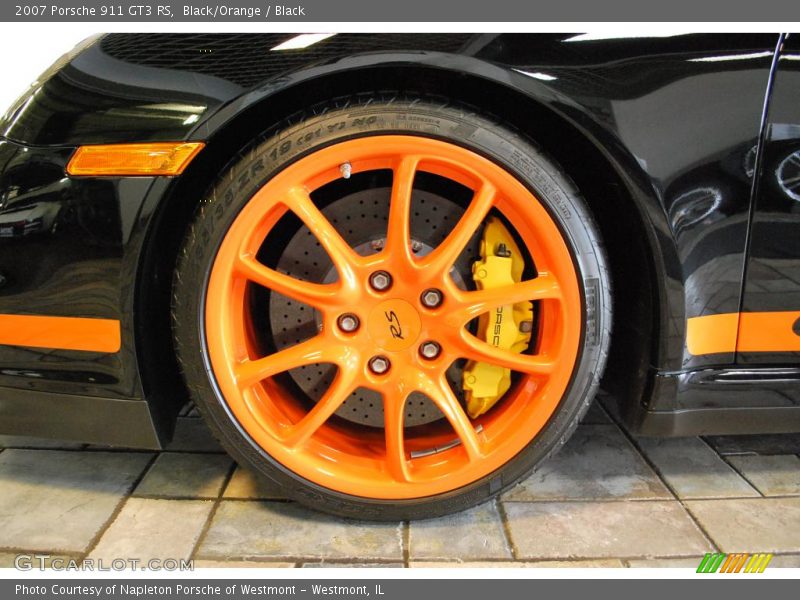 Black/Orange / Black 2007 Porsche 911 GT3 RS