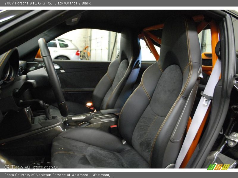Black/Orange / Black 2007 Porsche 911 GT3 RS