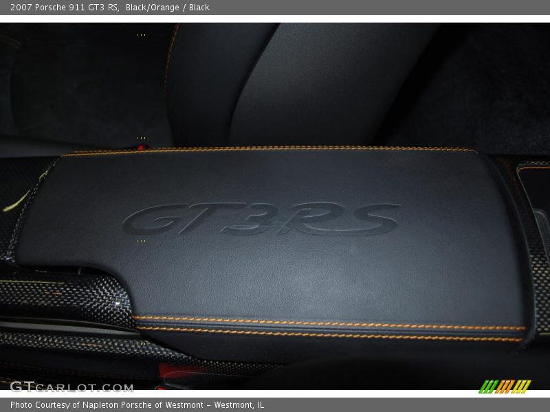 Black/Orange / Black 2007 Porsche 911 GT3 RS