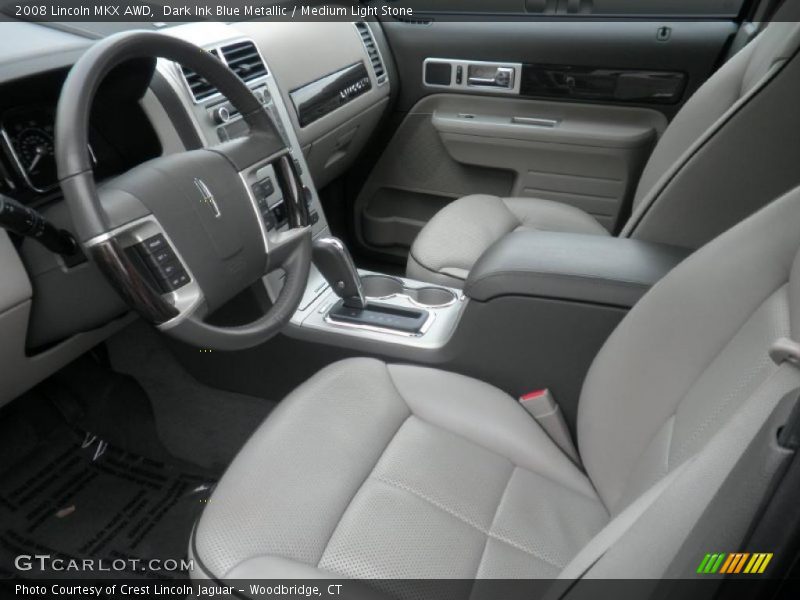Dark Ink Blue Metallic / Medium Light Stone 2008 Lincoln MKX AWD