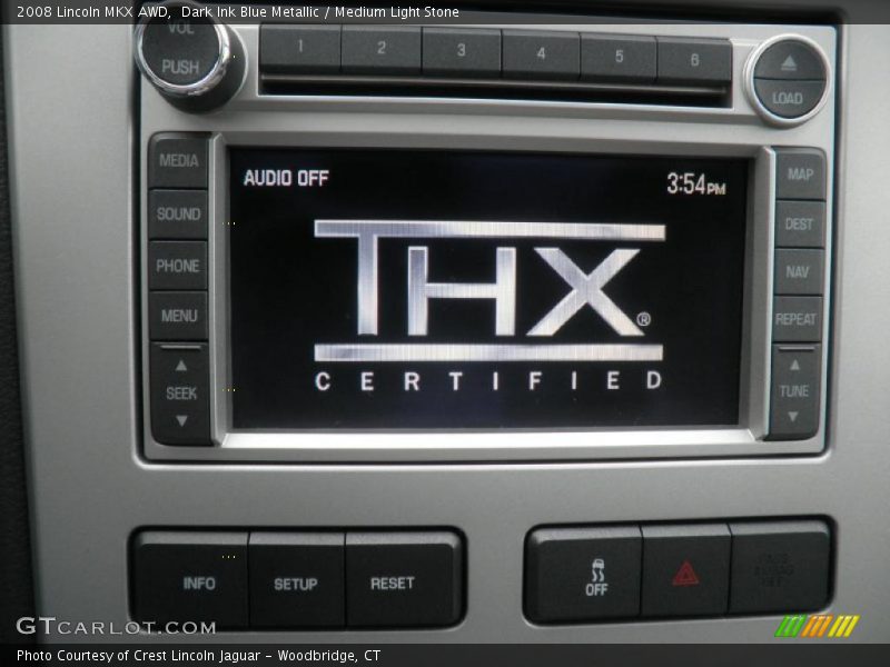 Dark Ink Blue Metallic / Medium Light Stone 2008 Lincoln MKX AWD