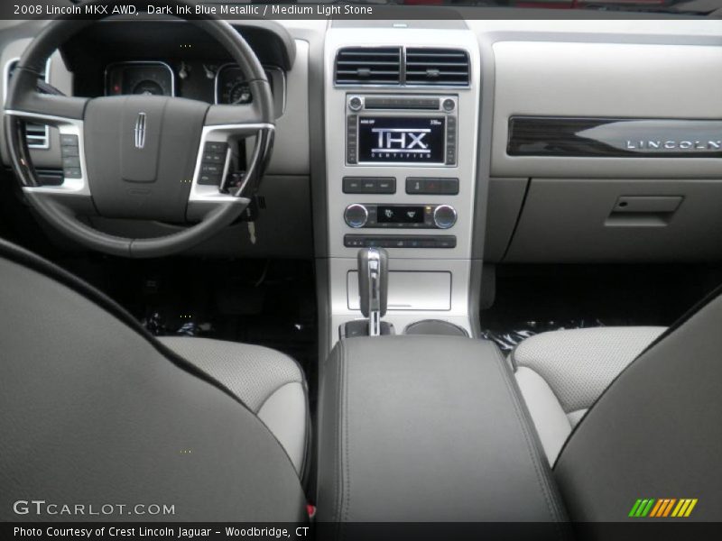 Dark Ink Blue Metallic / Medium Light Stone 2008 Lincoln MKX AWD