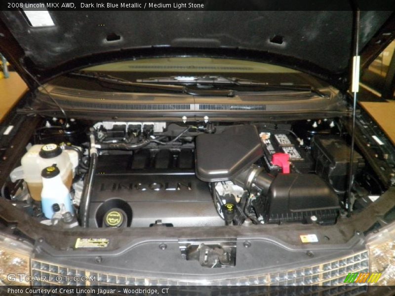 Dark Ink Blue Metallic / Medium Light Stone 2008 Lincoln MKX AWD