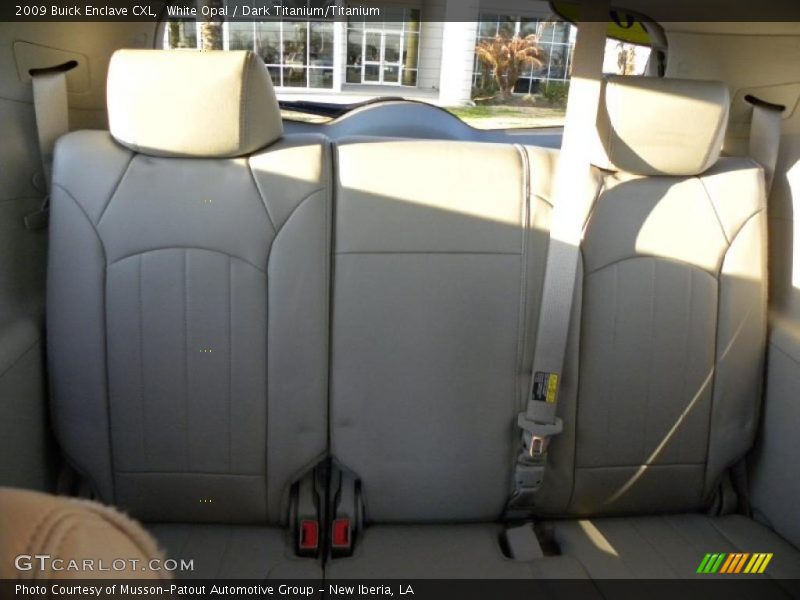 White Opal / Dark Titanium/Titanium 2009 Buick Enclave CXL