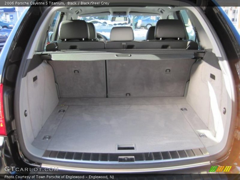 Black / Black/Steel Grey 2006 Porsche Cayenne S Titanium