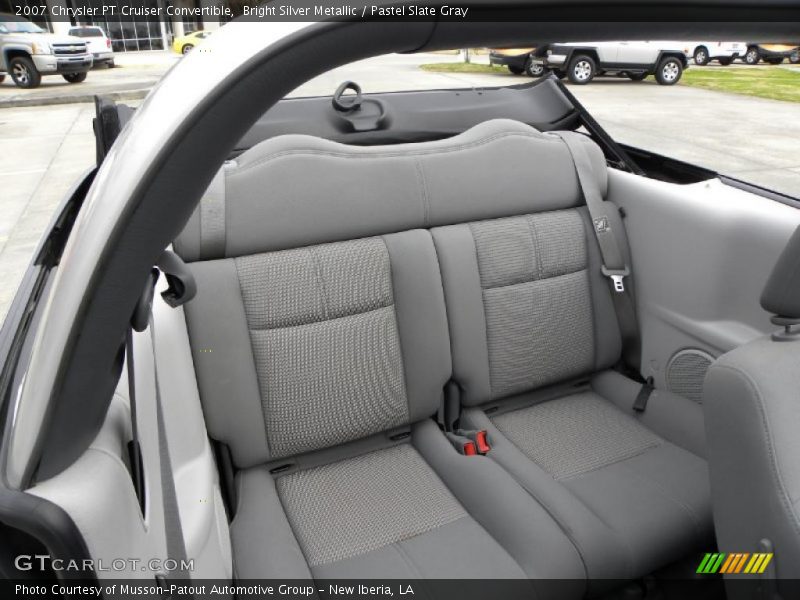 Bright Silver Metallic / Pastel Slate Gray 2007 Chrysler PT Cruiser Convertible