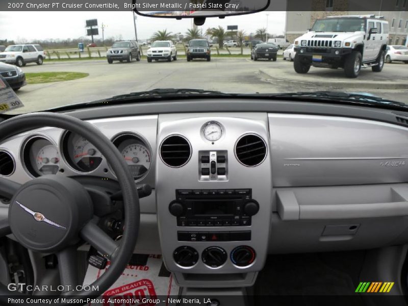 Bright Silver Metallic / Pastel Slate Gray 2007 Chrysler PT Cruiser Convertible