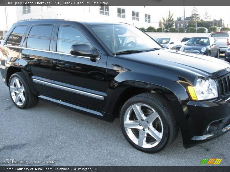 Black / Medium Slate Gray 2006 Jeep Grand Cherokee SRT8