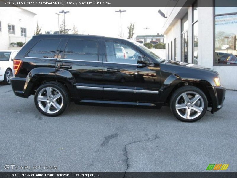 Black / Medium Slate Gray 2006 Jeep Grand Cherokee SRT8