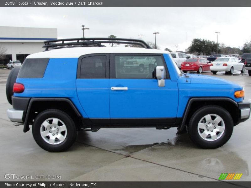 Voodoo Blue / Dark Charcoal 2008 Toyota FJ Cruiser