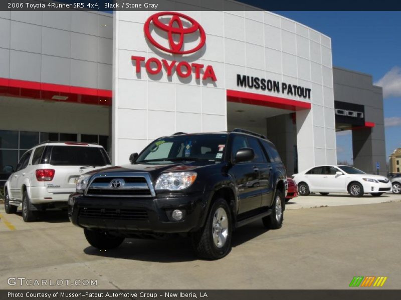 Black / Stone Gray 2006 Toyota 4Runner SR5 4x4
