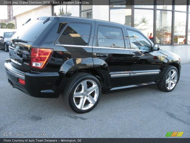 Black / Medium Slate Gray 2006 Jeep Grand Cherokee SRT8