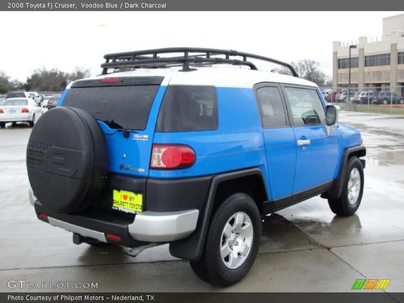 Voodoo Blue / Dark Charcoal 2008 Toyota FJ Cruiser