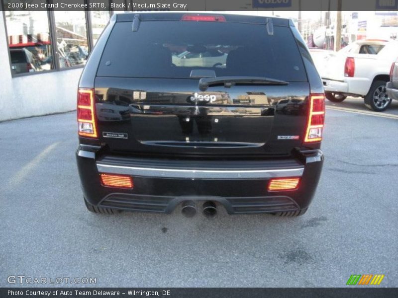 Black / Medium Slate Gray 2006 Jeep Grand Cherokee SRT8