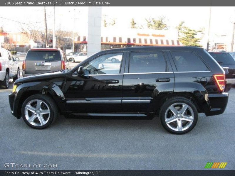 Black / Medium Slate Gray 2006 Jeep Grand Cherokee SRT8