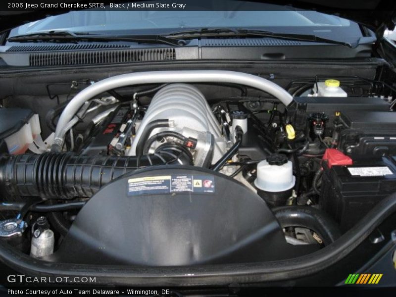 Black / Medium Slate Gray 2006 Jeep Grand Cherokee SRT8