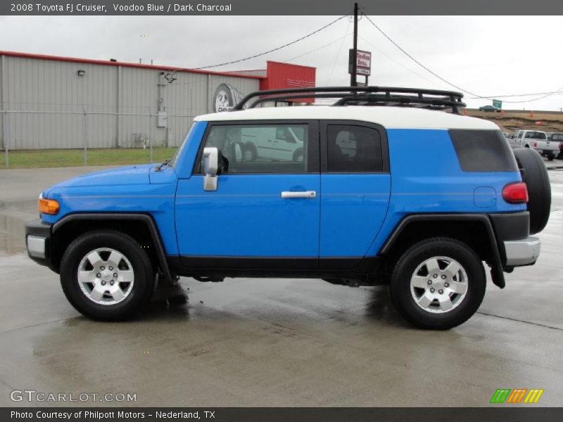 Voodoo Blue / Dark Charcoal 2008 Toyota FJ Cruiser
