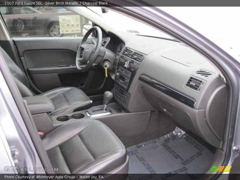 Silver Birch Metallic / Charcoal Black 2007 Ford Fusion SEL