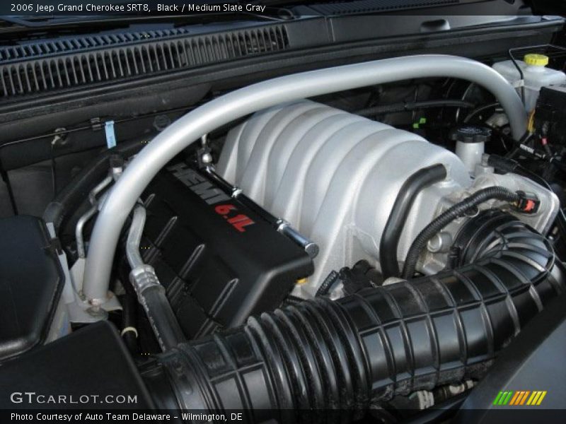 Black / Medium Slate Gray 2006 Jeep Grand Cherokee SRT8